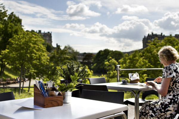 The Scottish Cafe & Restaurant iconic views dining
