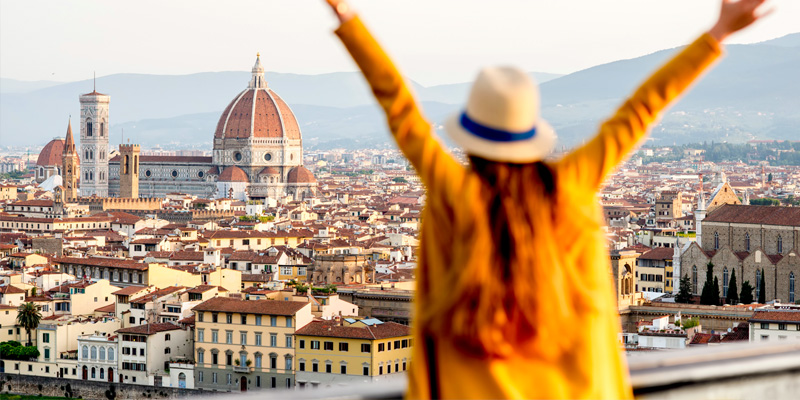 WIN RETURN FLIGHTS FOR TWO PEOPLE from Edinburgh airport to Florence | Contini